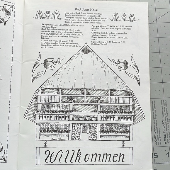 A Folk Art Journey /Bobbie Peterson, V1, c1986 (Norway, Germany, Sweden, Swiss) - Picture 6 of 12